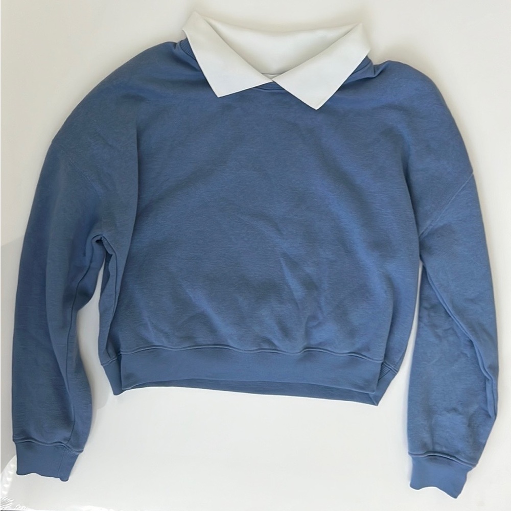 Collared Sweatshirt